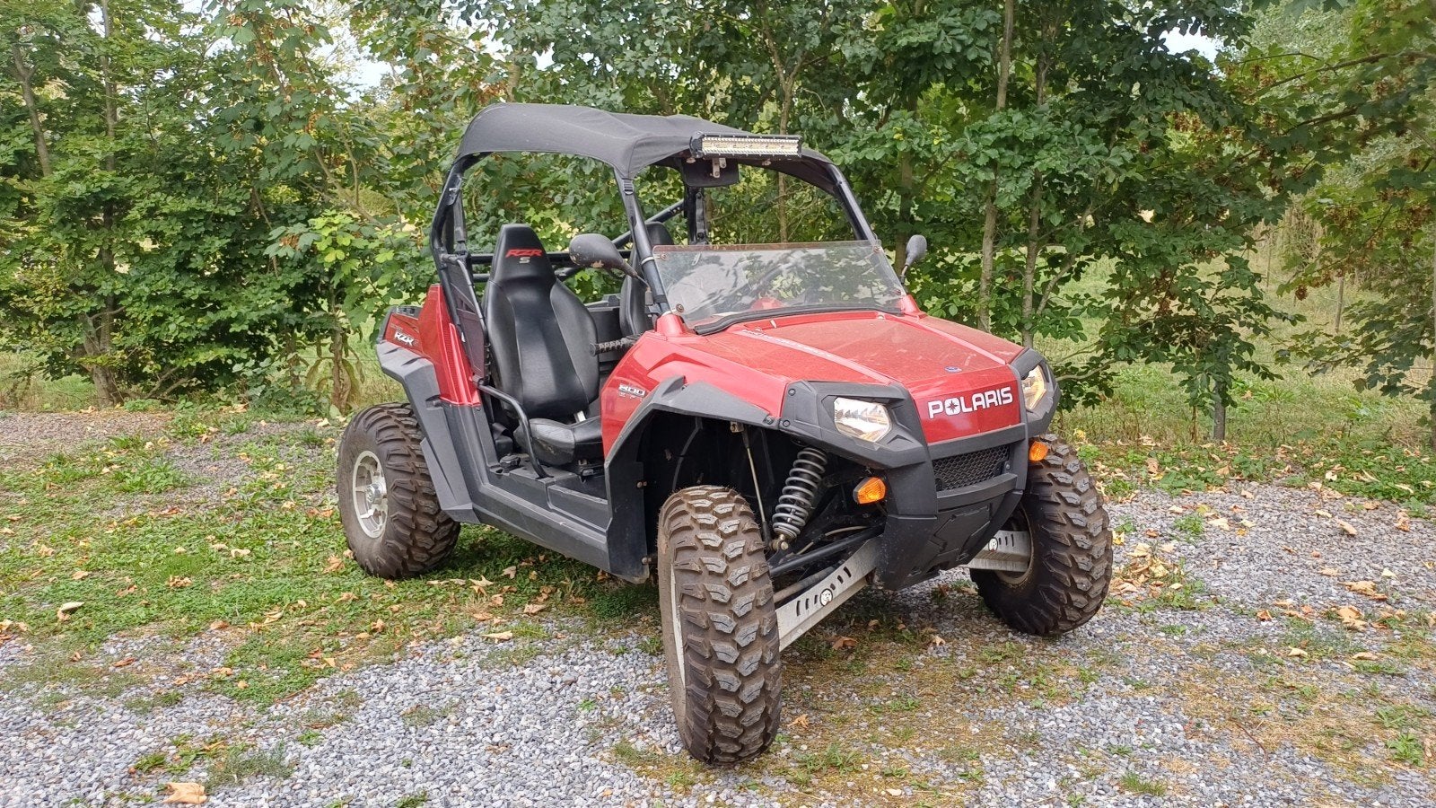 Buggy Polaris RZR S  800, Ophalen