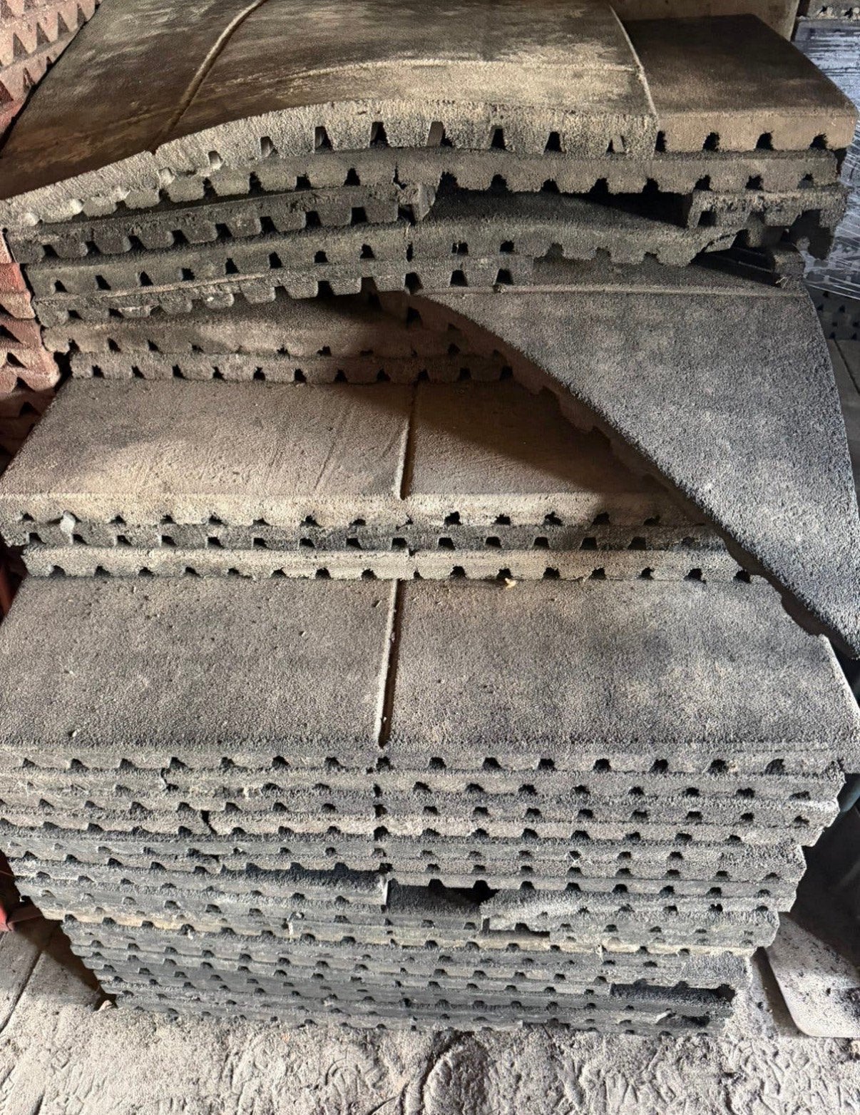 Rubberen snijmatten 4cm dik speeltoestel stal ed +/- 20m2, Dieren en Toebehoren