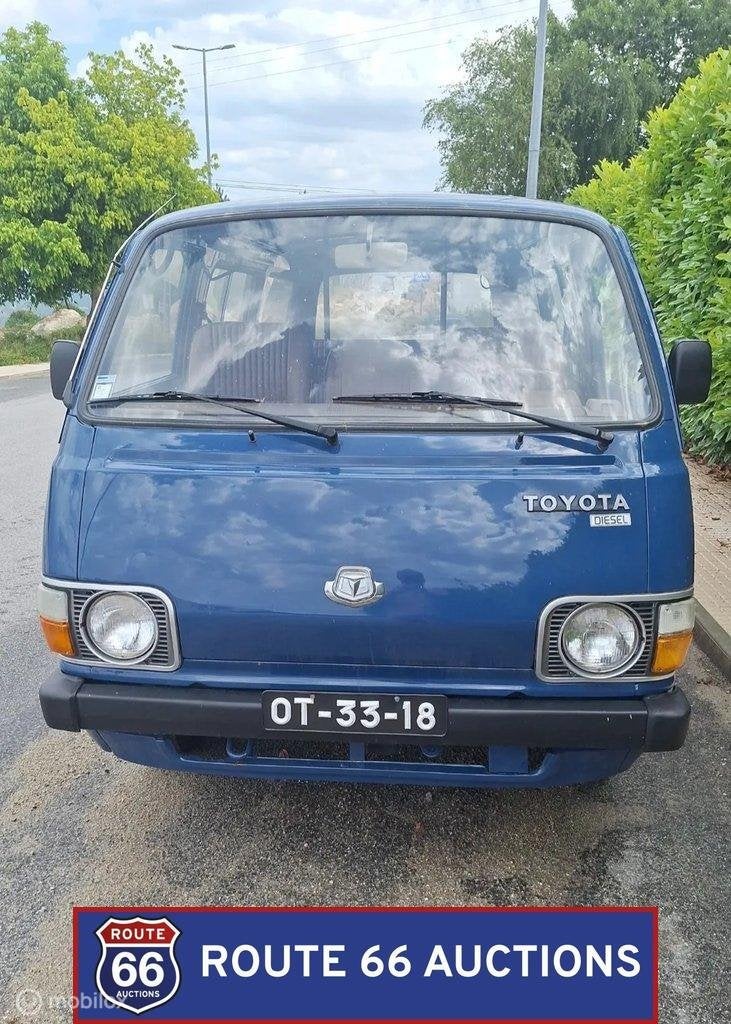 Toyota HIACE LH20 | 1981 | Route 66 Auctions, Zwart, Bedrijf, Handgeschakeld, Overige carrosserie