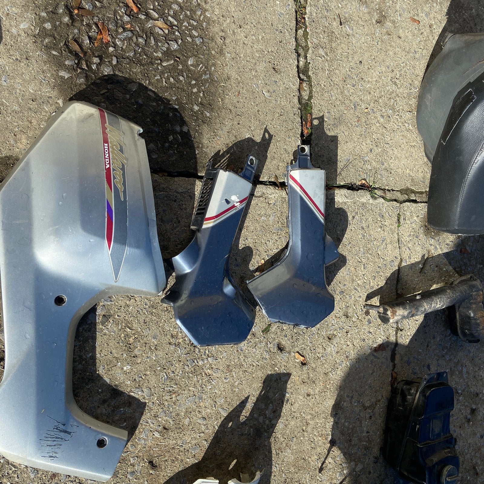 Kappen voor honda wallaroo de luxe, Fietsen en Brommers, Ophalen