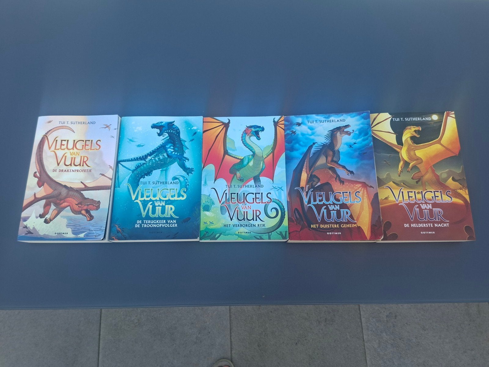 Boeken serie vleugels van vuur 5, Boeken, Fantasy, Ophalen of Verzenden, Zo goed als nieuw, Tui T. Sutherland
