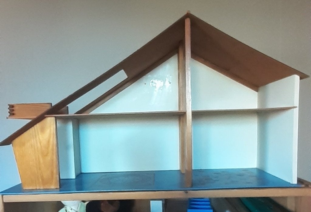 Vintage poppenhuis Vero "Erika", Ophalen, Poppenhuis