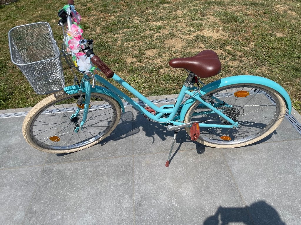 Meisjesfiets, Ophalen, 24 inch, Velgrem, Versnellingen