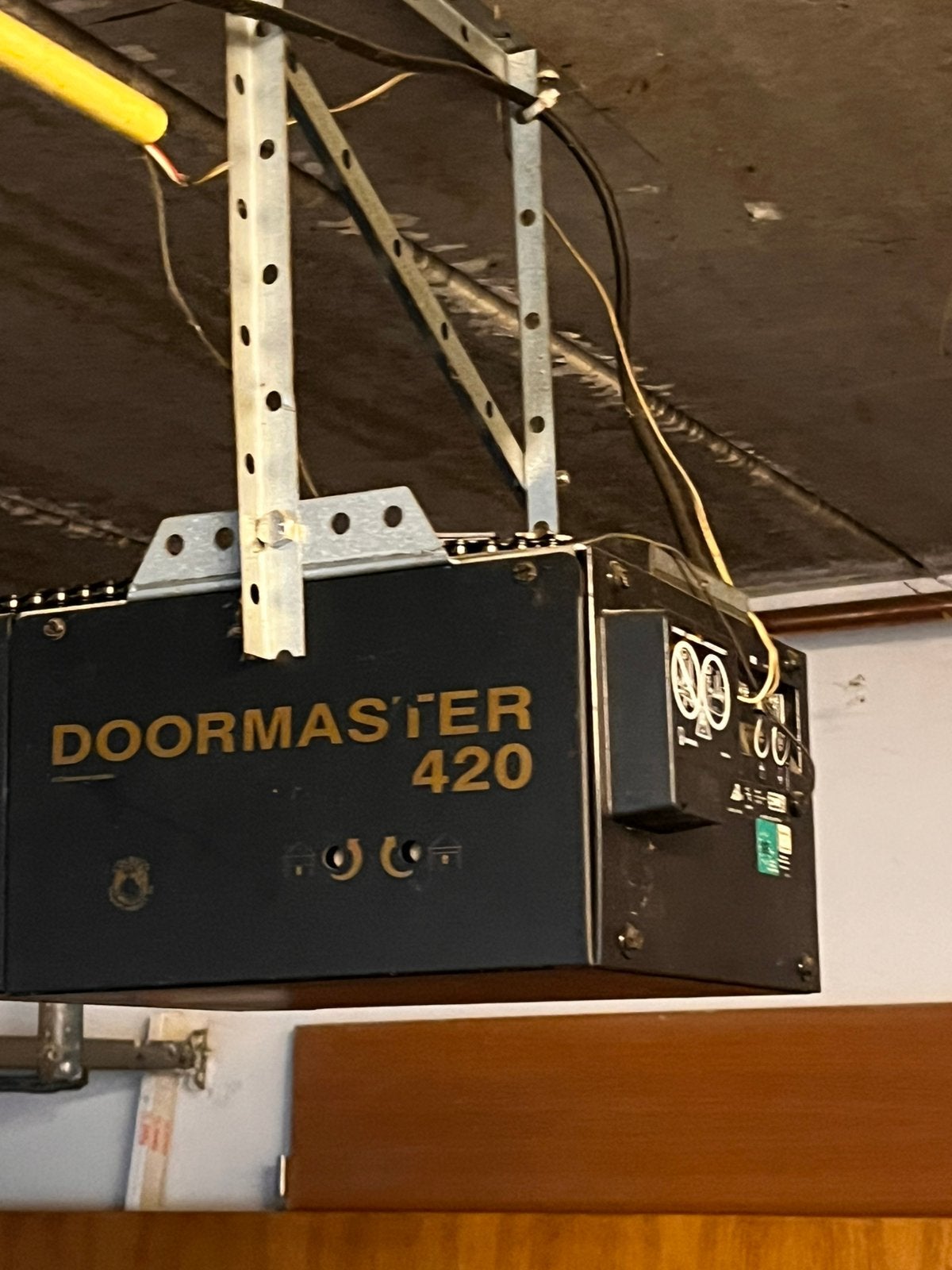 Dubbele automatische kantelpoort, Tuin en Terras, Ophalen, Gebruikt