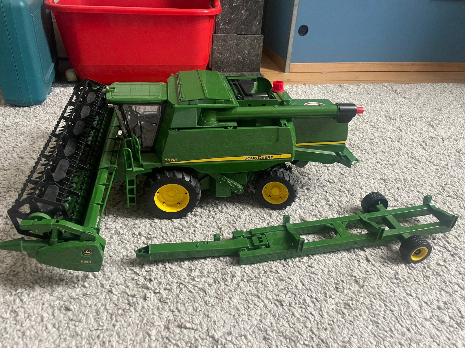 Maaidorser John Deere, merk Brüder, Kinderen en Baby's, Ophalen, Zo goed als nieuw