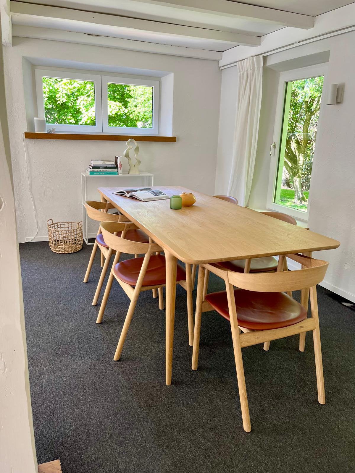 Gazzda Fawn eettafel - massief eik - 220x90, Enlèvement, Comme neuf
