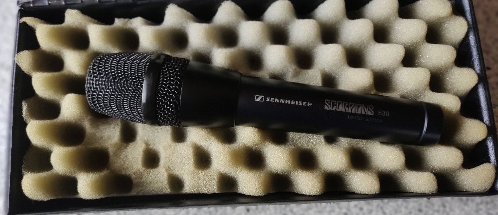 Micro Sennheiser scorpions 530, Ophalen