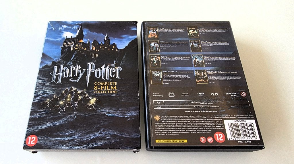 Complete 8 film DVD collectie : Harry Potter, Ophalen of Verzenden
