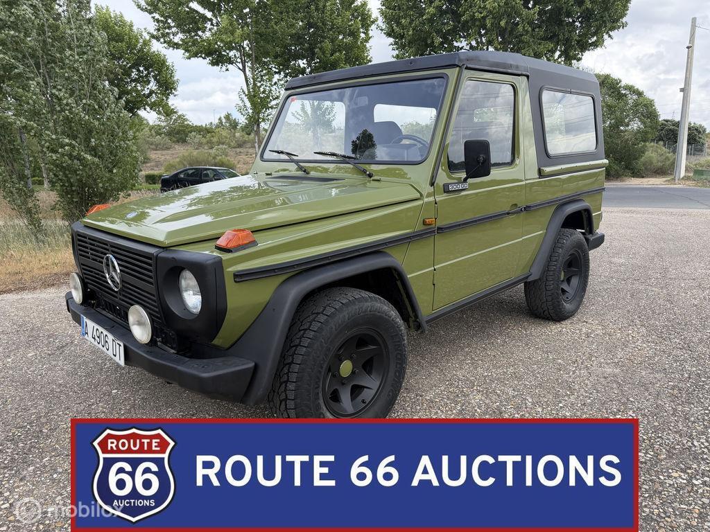 Mercedes-Benz 240 GD Cabriolet | 1979 | Route 66 Auctions, Zwart, Mercedes-Benz, Bedrijf, Handgeschakeld
