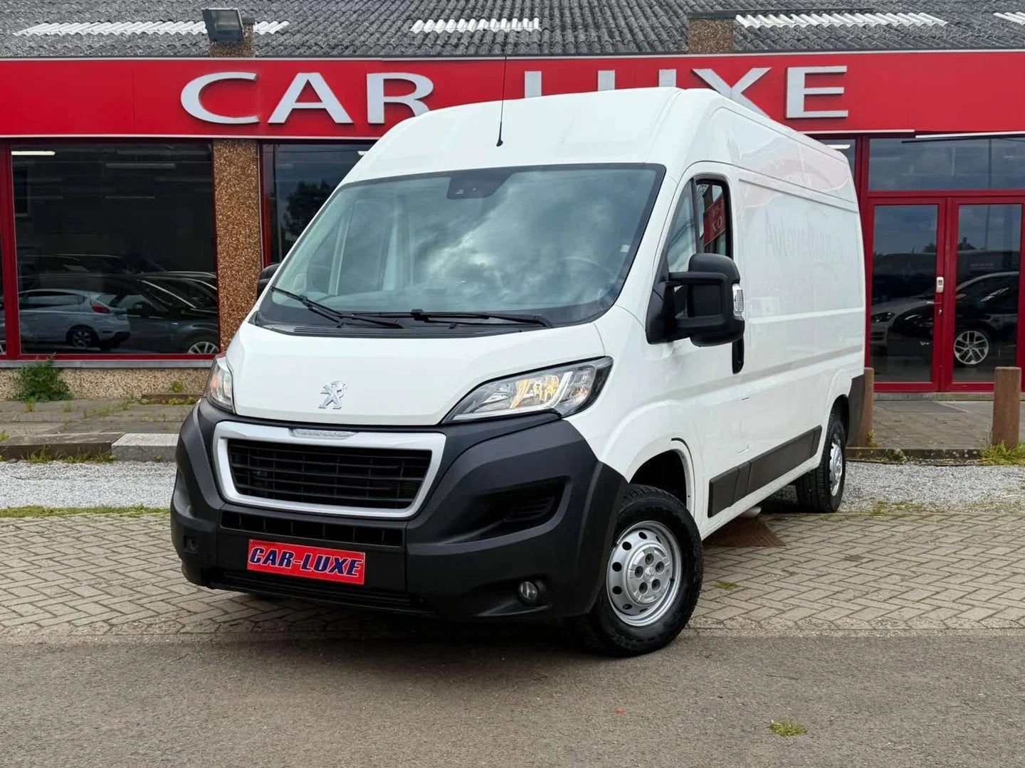 Peugeot Boxer 2.2 HDI 140CV L2 H2 UTILITAIRE CAMERA TVA DEDU, Stof, Gebruikt, Euro 6, 4 cilinders