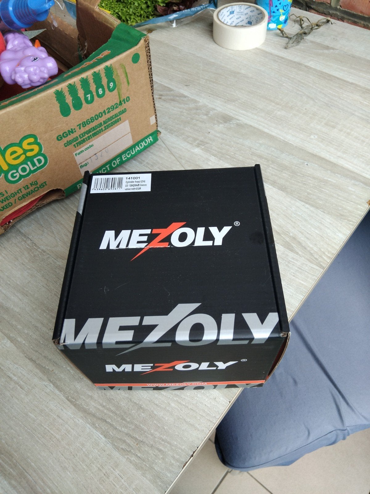 4 takt kop met korten kleppen van mazoly 50cc, Ophalen of Verzenden