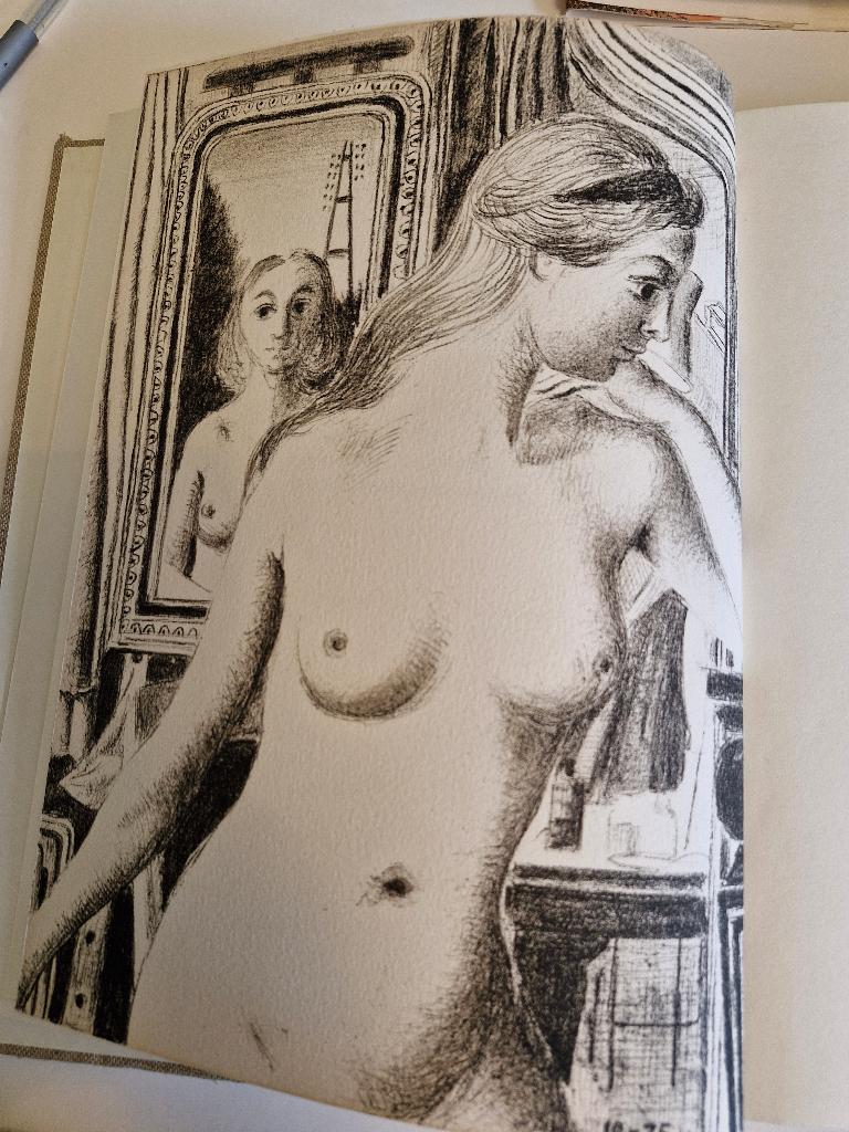 GRAPHIC WORK  Paul Delvaux  Mira Jacob, Enlèvement