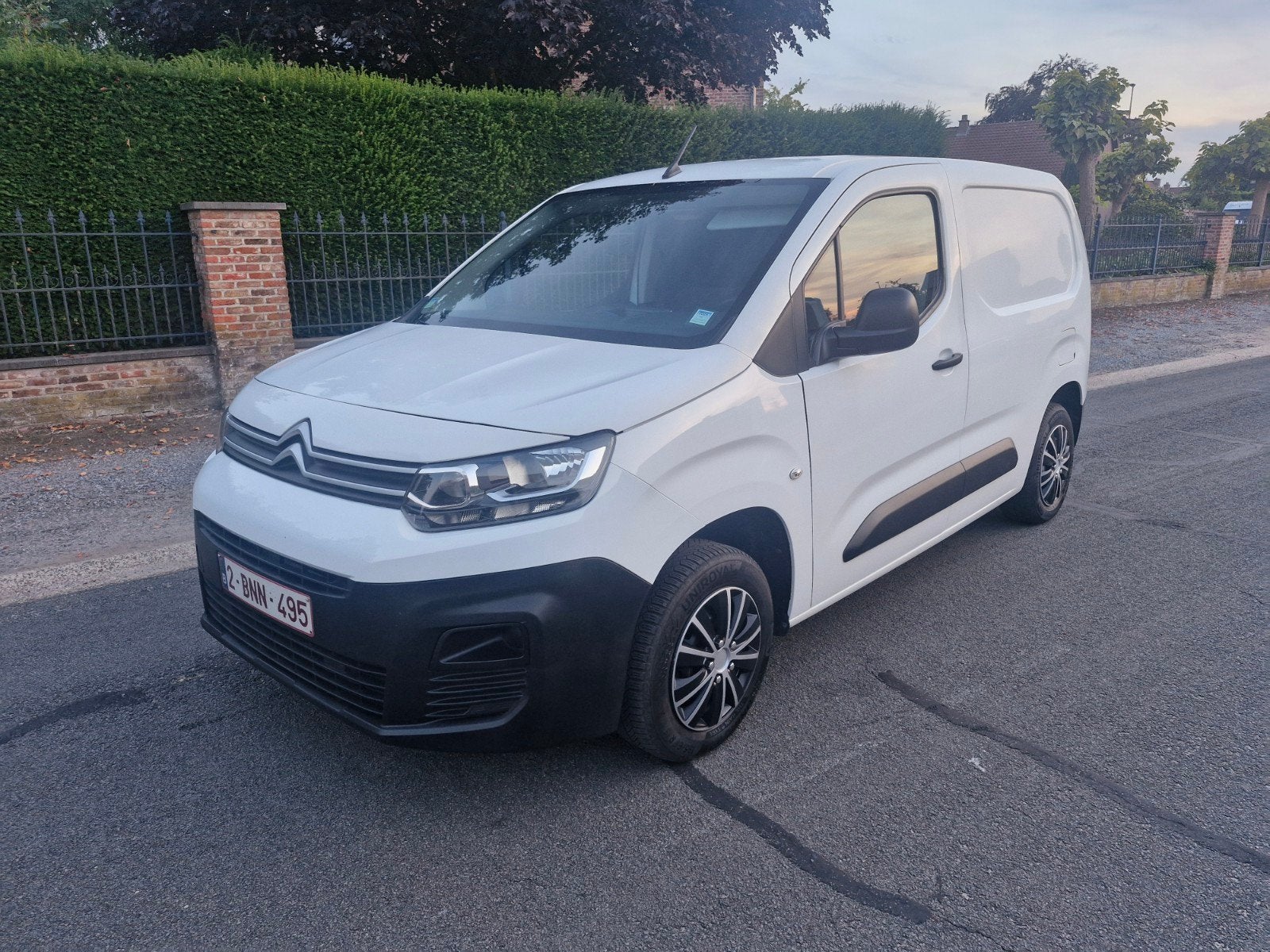 CITROEN BERLINGO 1.5 HDI BJ 2021 3ZITS AIRCO SCHUIFDEUR 75KW, Auto's, Bestelwagens en Lichte vracht, Voorwielaandrijving, 75 kW