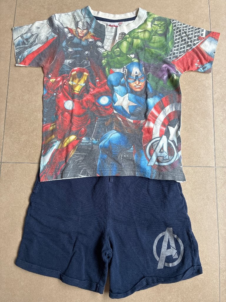 Pyjama Avengers, Kinderen en Baby's, Kinderkleding | Maat 146, Ophalen of Verzenden, Gebruikt, Jongen, Nacht- of Onderkleding