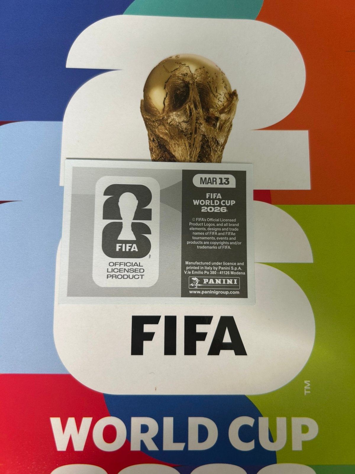 Panini coupe du monde 2026 we are morocco, Enlèvement ou Envoi, Neuf, Autocollant