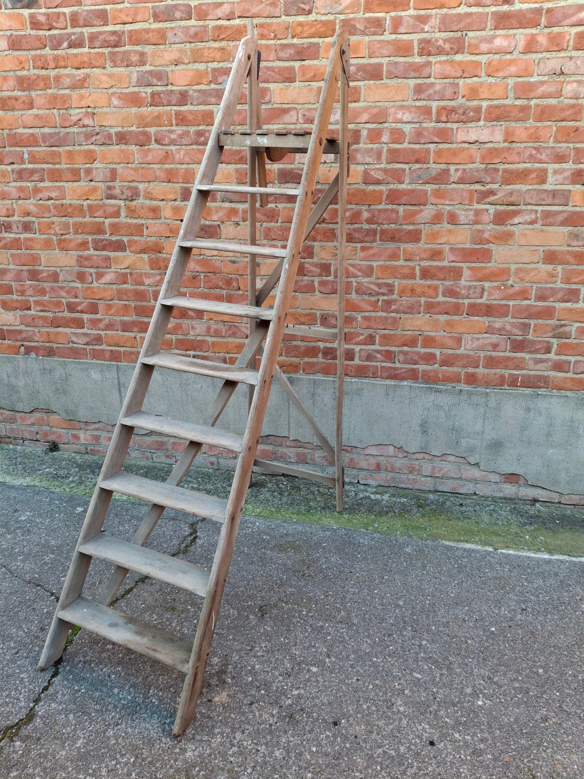 oude ladder, Antiek en Kunst, Ophalen
