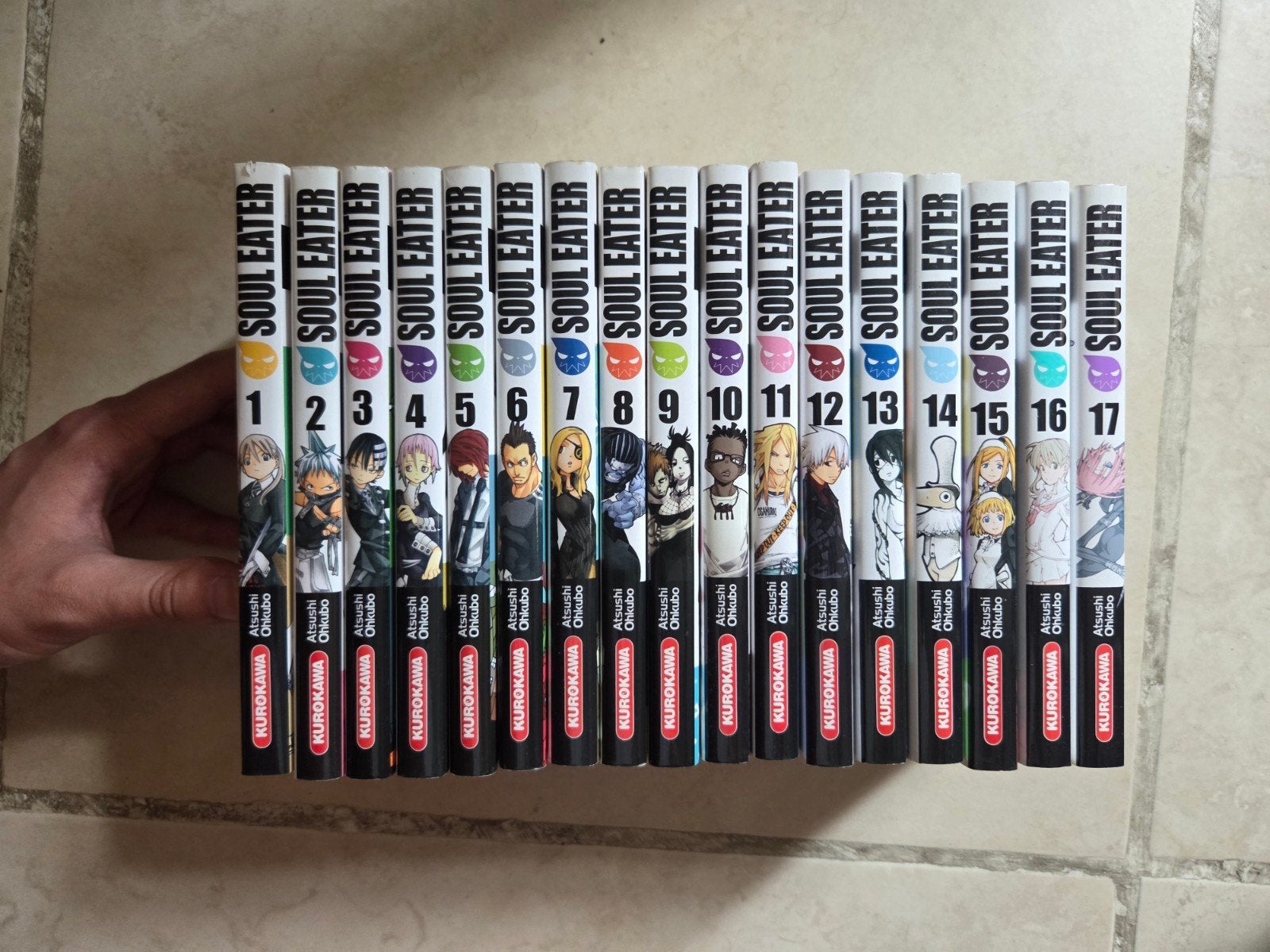 Manga Soul Eater 17 tomes, Enlèvement ou Envoi