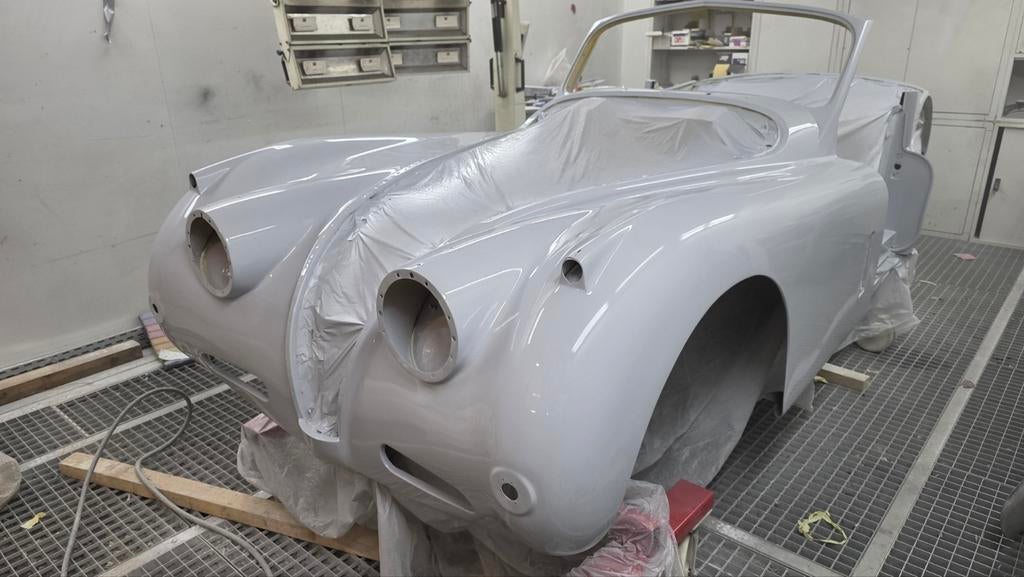 Jaguar XK140DHC als project of afgewerkt, Achat