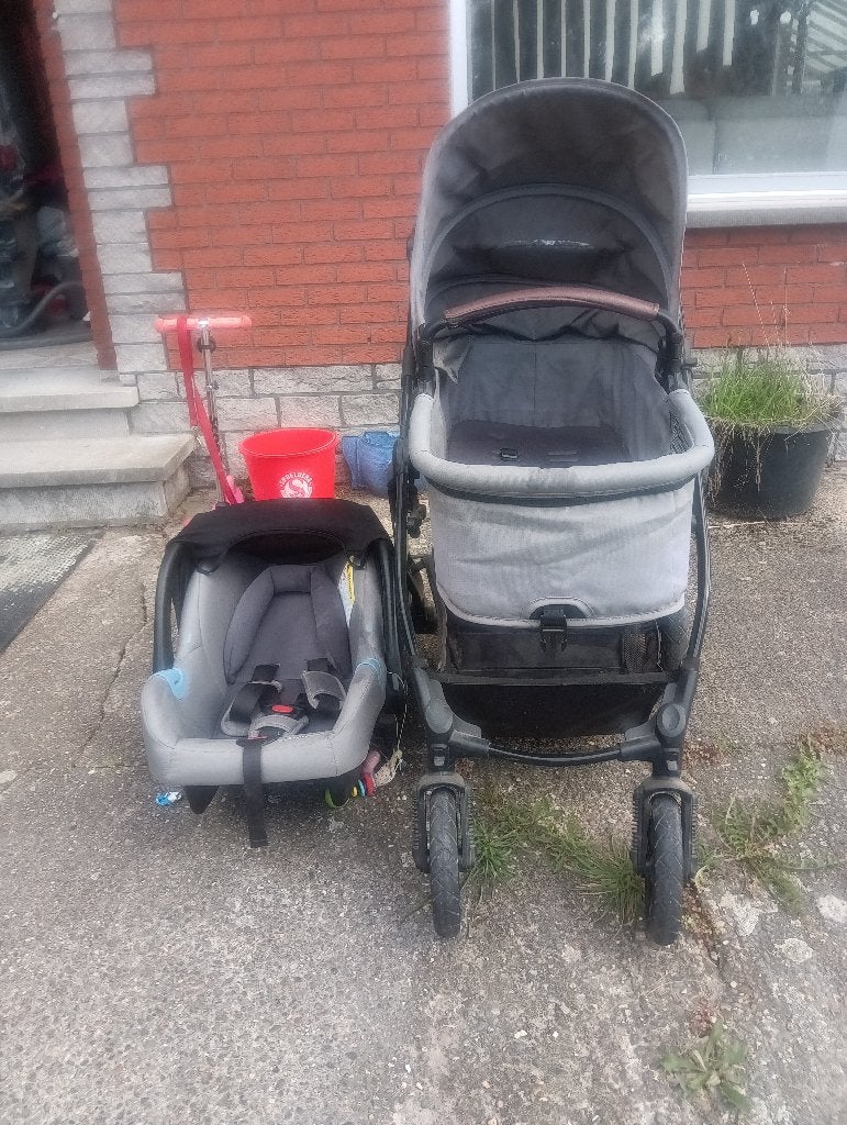 Kinderwagens + autostoel, Kinderen en Baby's, Gebruikt, Met autostoeltje, Ophalen, Kinderwagen