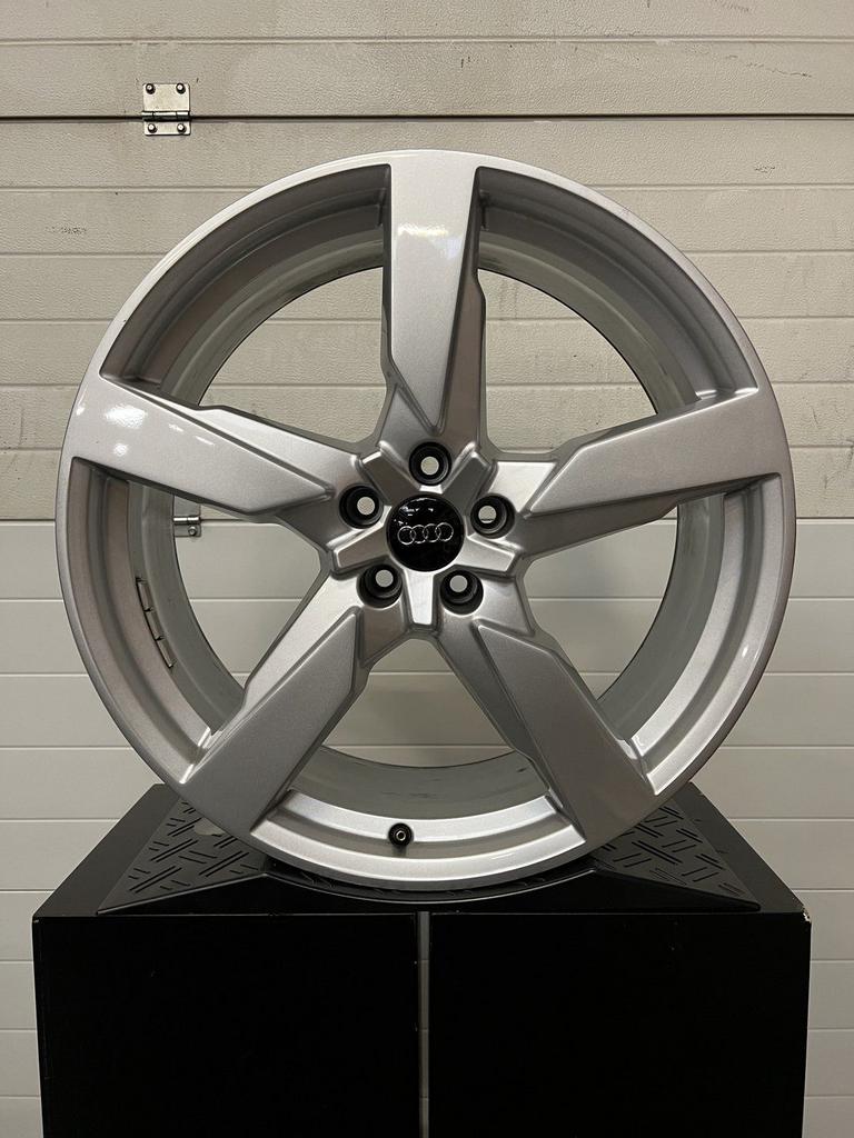 21’’ audi q5 Sq5 velgen orig tpms audi sport demo set, -, -, Banden en Velgen, Nieuw