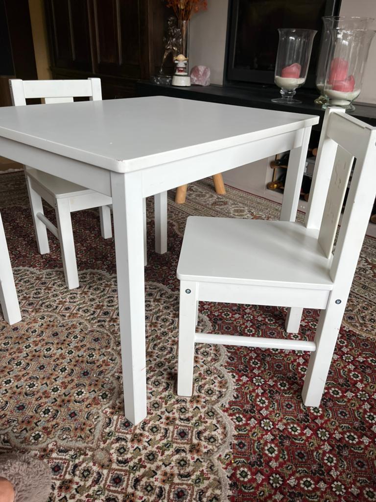 Kleuterset, Huis en Inrichting, Complete eetkamers, Zo goed als nieuw, Ophalen
