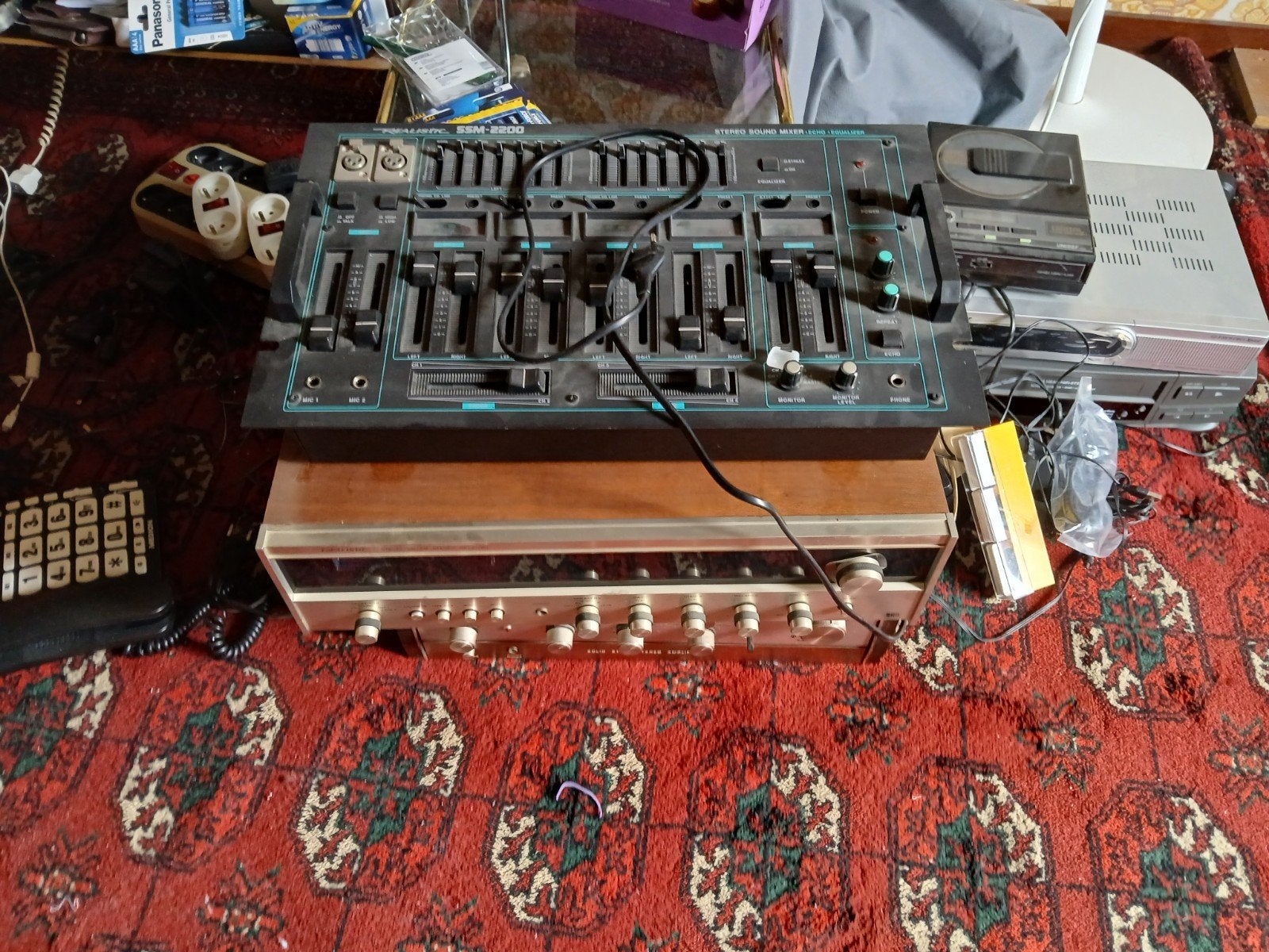 Table de Mixage Vintage Real, Enlèvement ou Envoi