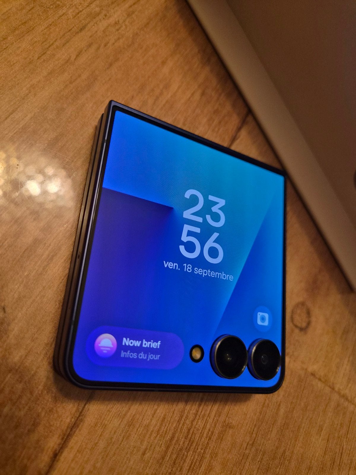 samsung zflip 7 256gb État nickel, Télécoms, Enlèvement, Bleu