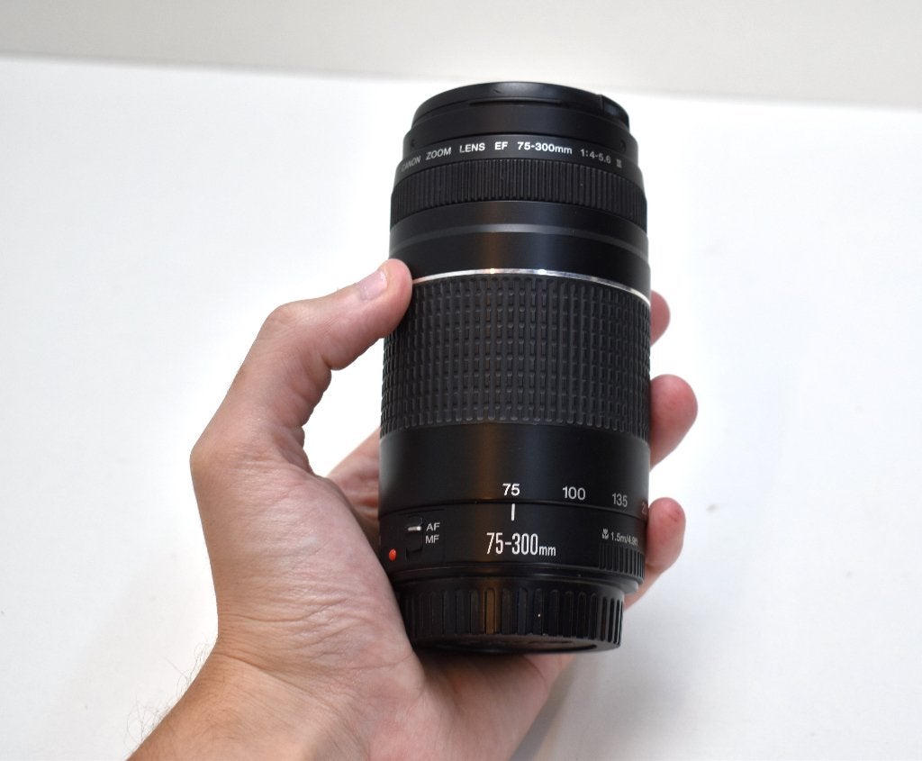 TOP Canon Zoom Lens EF 75-300mm 4-5.6 III (86), Ophalen of Verzenden, Zo goed als nieuw, Spiegelreflex, Canon