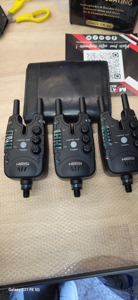 Détecteur de touches de carpe, Enlèvement