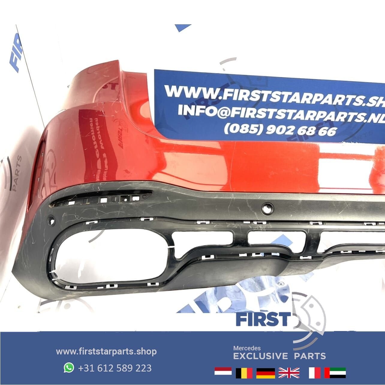 W167 GLE 43 53 AMG ACHTERBUMPER WIT GRIJS ZWART ROOD GLE43 G, Arrière, Utilisé, -, -