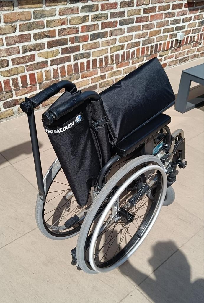 Rolstoel, Diversen, Rolstoelen, Ophalen, Inklapbaar, Zo goed als nieuw, Duwrolstoel