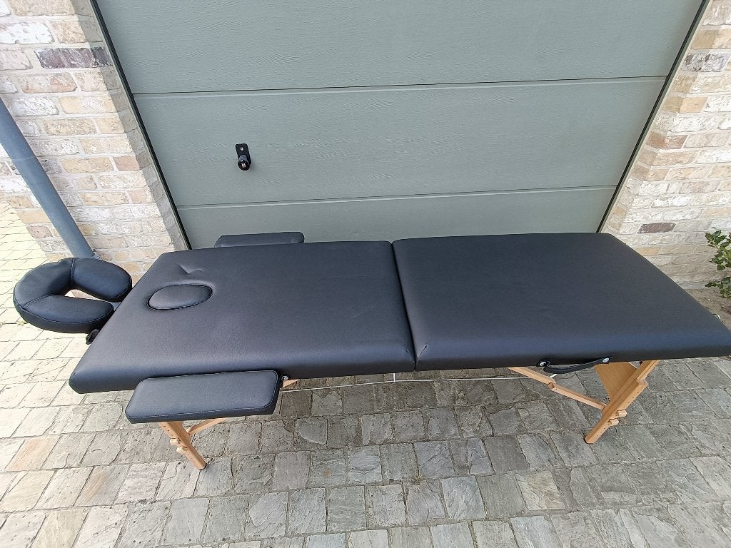Draagbare massagetafel - kinetafel, Sport en Fitness, Ophalen, Zo goed als nieuw