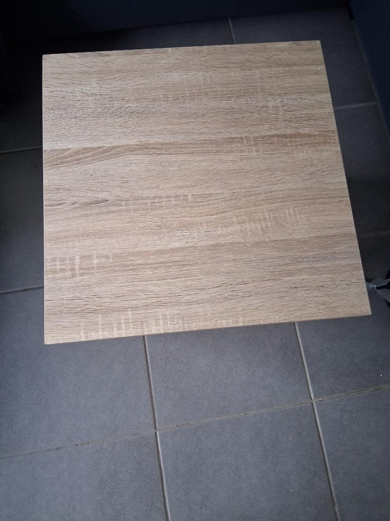 Salontafeltje, Maison & Meubles, Tables | Tables de salon, 50 à 100 cm, Carré, Enlèvement, Utilisé