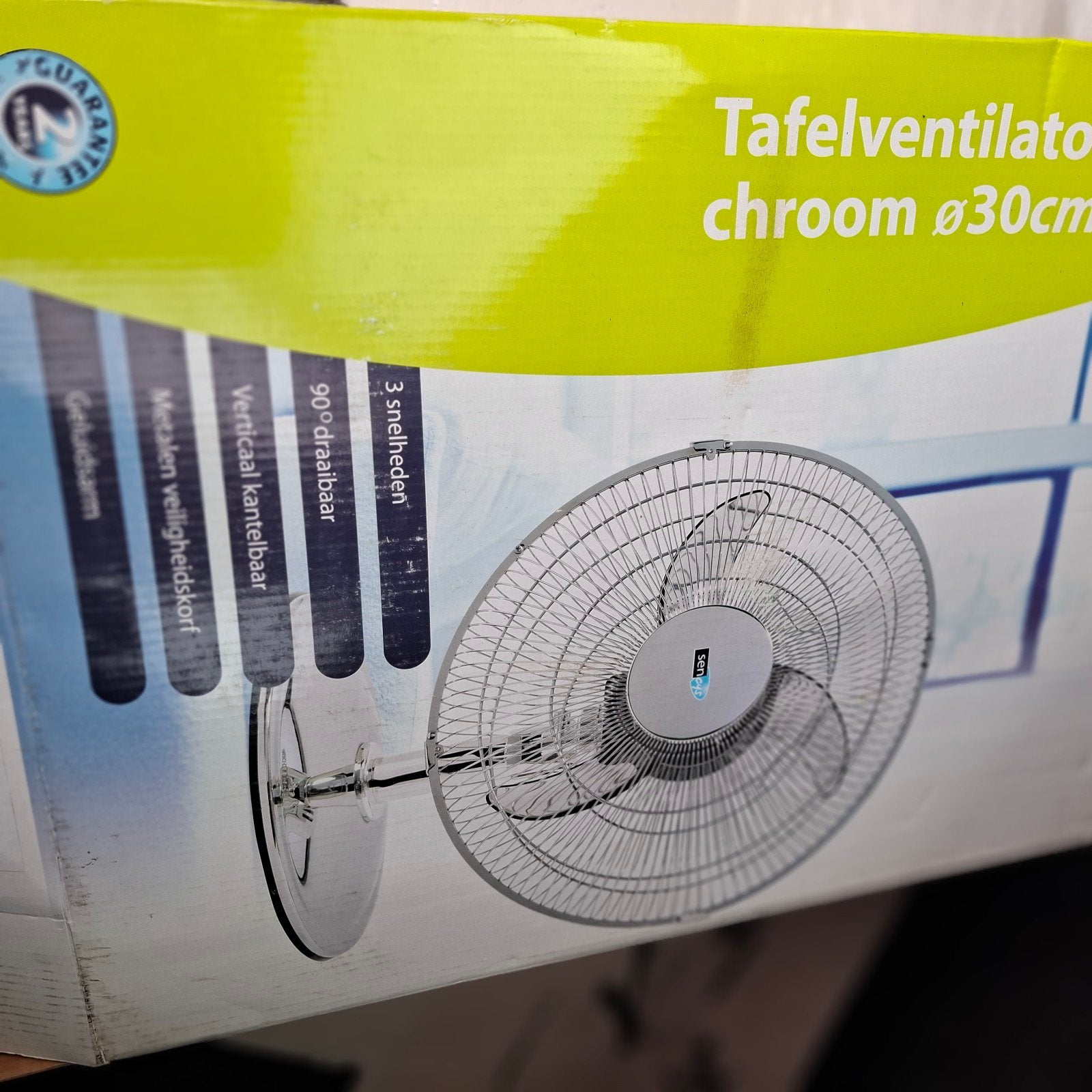 Ventilateur, Enlèvement, Neuf, Ventilateur de table