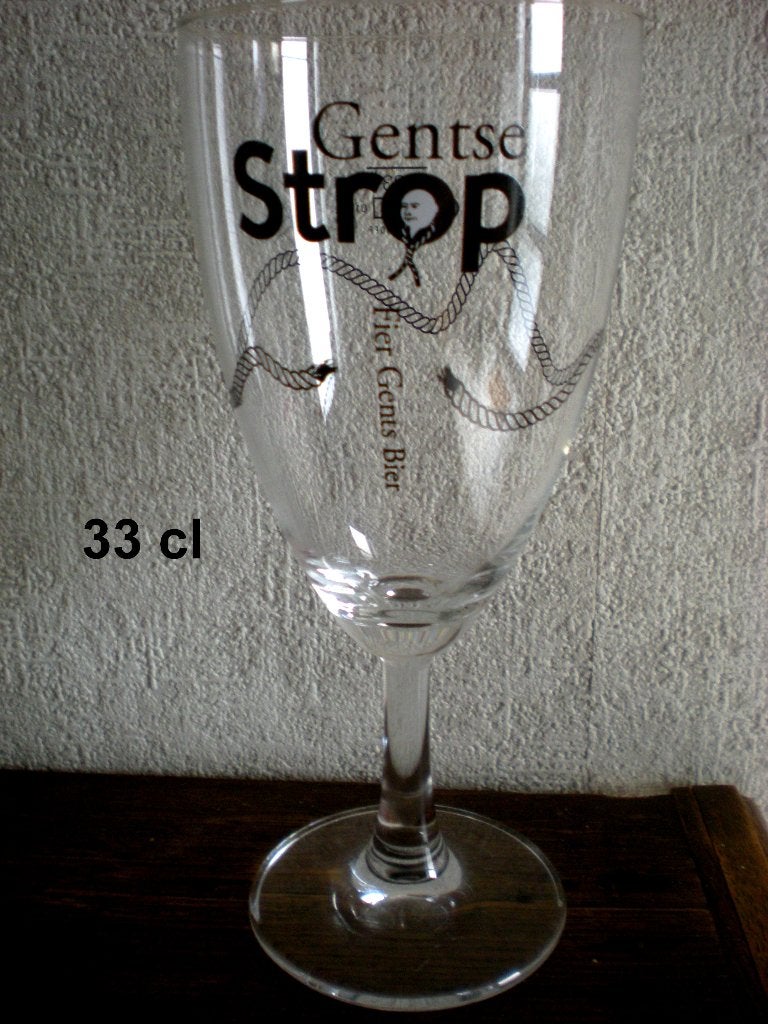 Gentse strop, Ophalen of Verzenden, Zo goed als nieuw, Glas of Glazen