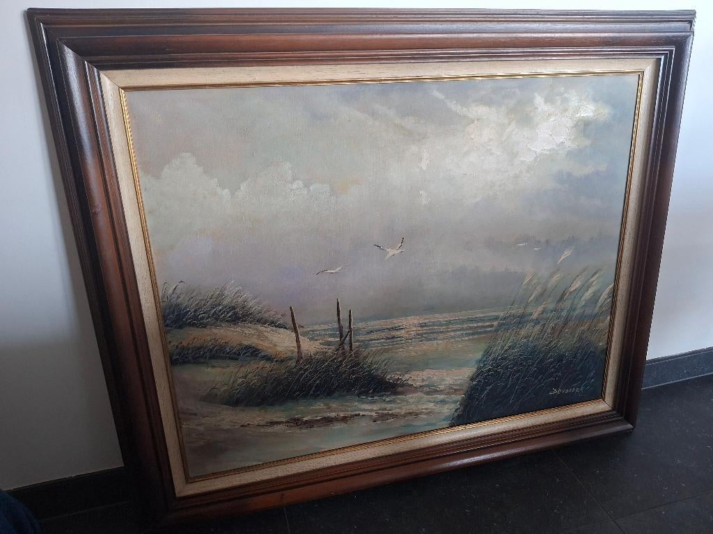 Schilderij, 75 cm ou plus, Enlèvement, Peinture, 100 à 125 cm