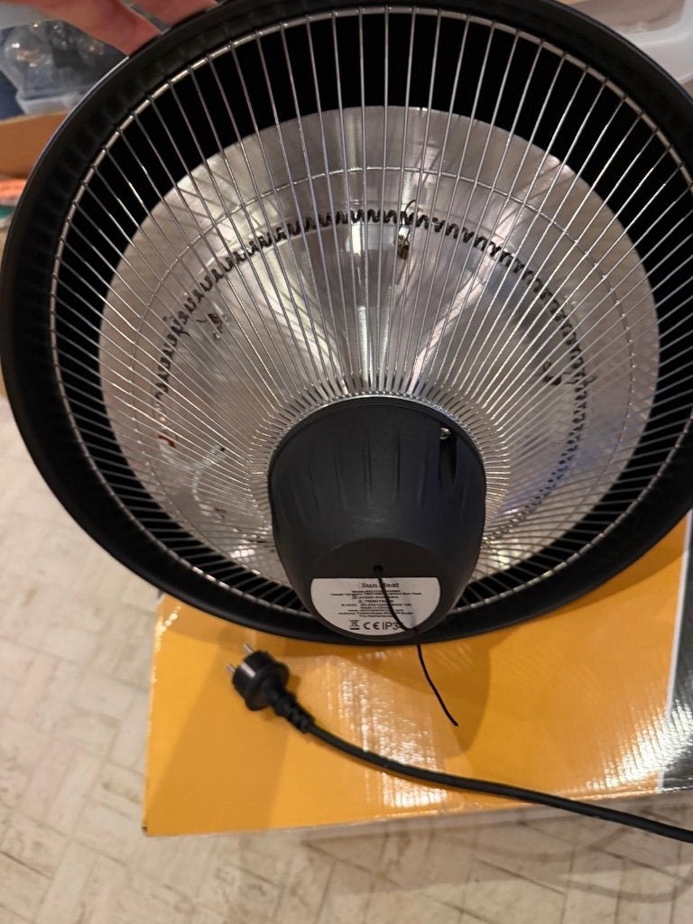 Terrasverwarmer, Tuin en Terras, Plafond, Nieuw, Draaibaar, Ophalen