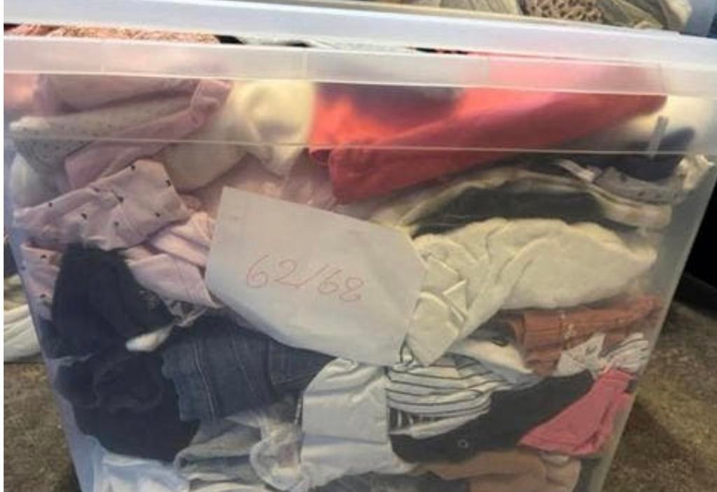 Meisjes kleding baby maat 62/68- +/- 121 stuks, Kinderen en Baby's, Ophalen, Zo goed als nieuw, Maat 62