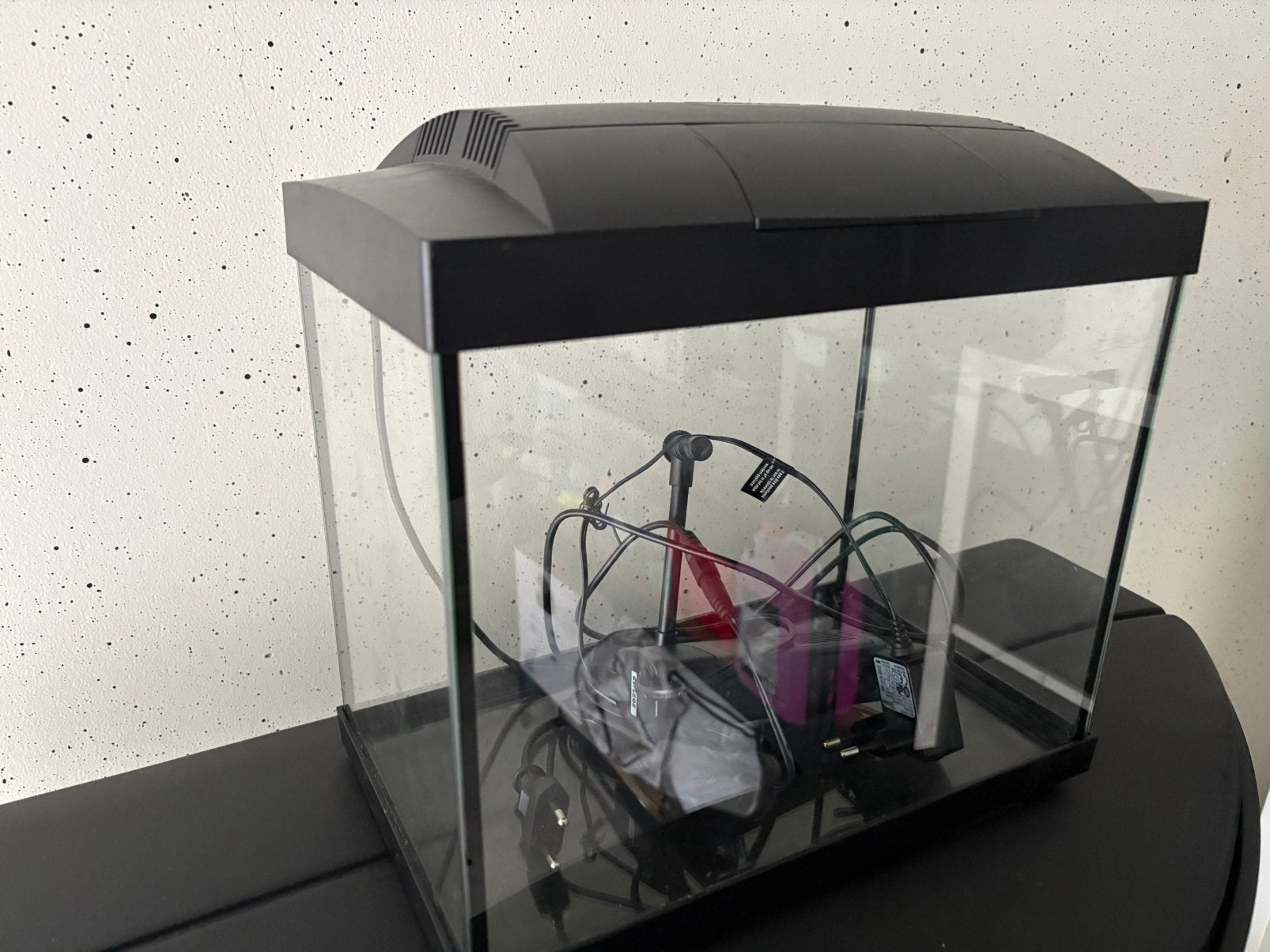 Aquarium 15 l te koop, Ophalen, Pomp, Zo goed als nieuw