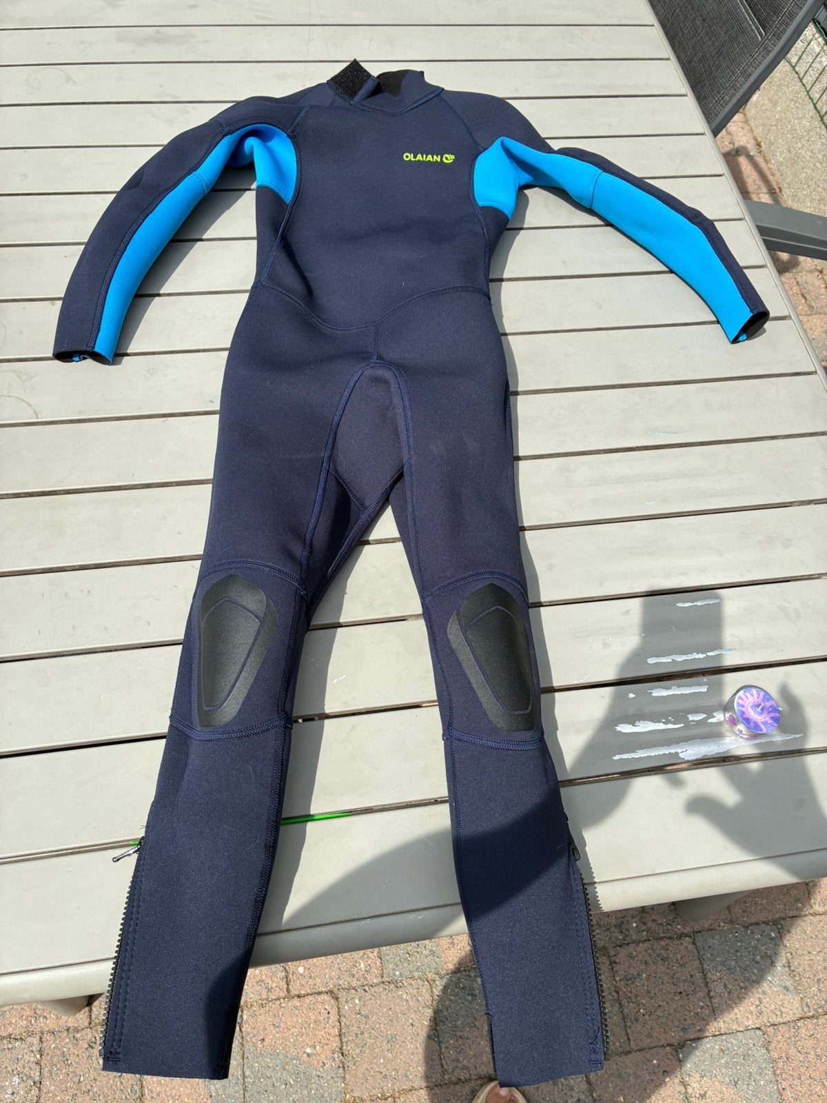 Wetsuit kinderen 10 jaar, Ophalen, Zo goed als nieuw, Kind, Wetsuit