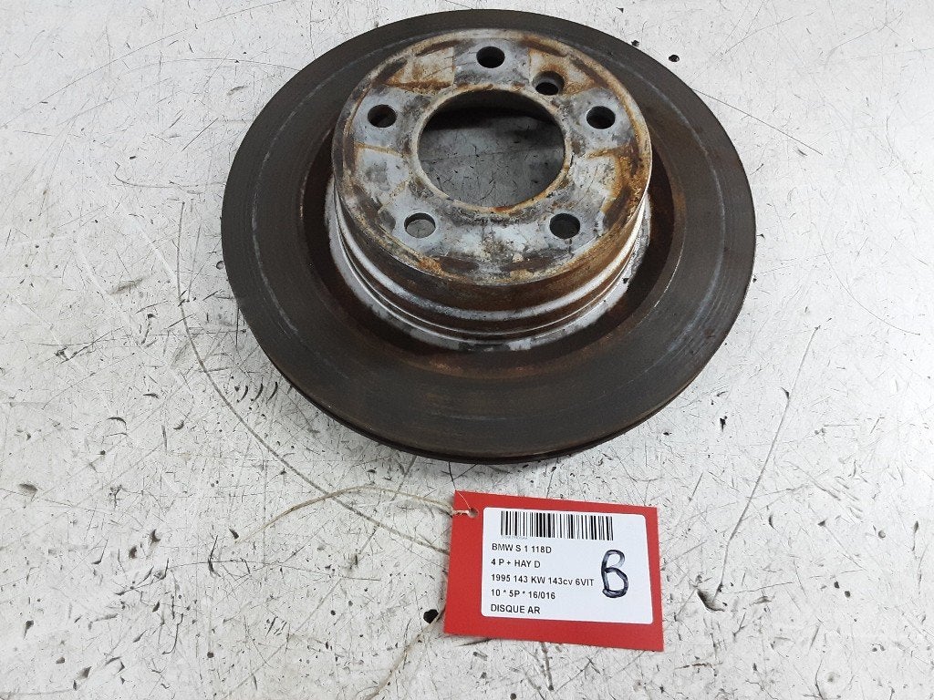 REMSCHIJF ACHTER BMW 1 serie (E81) (01-2006/09-2012), Gebruikt, Mevr. I. Hauben, BMW, Rue de l'Espoir 34 34
4030  GRIVEGNÉE, BE