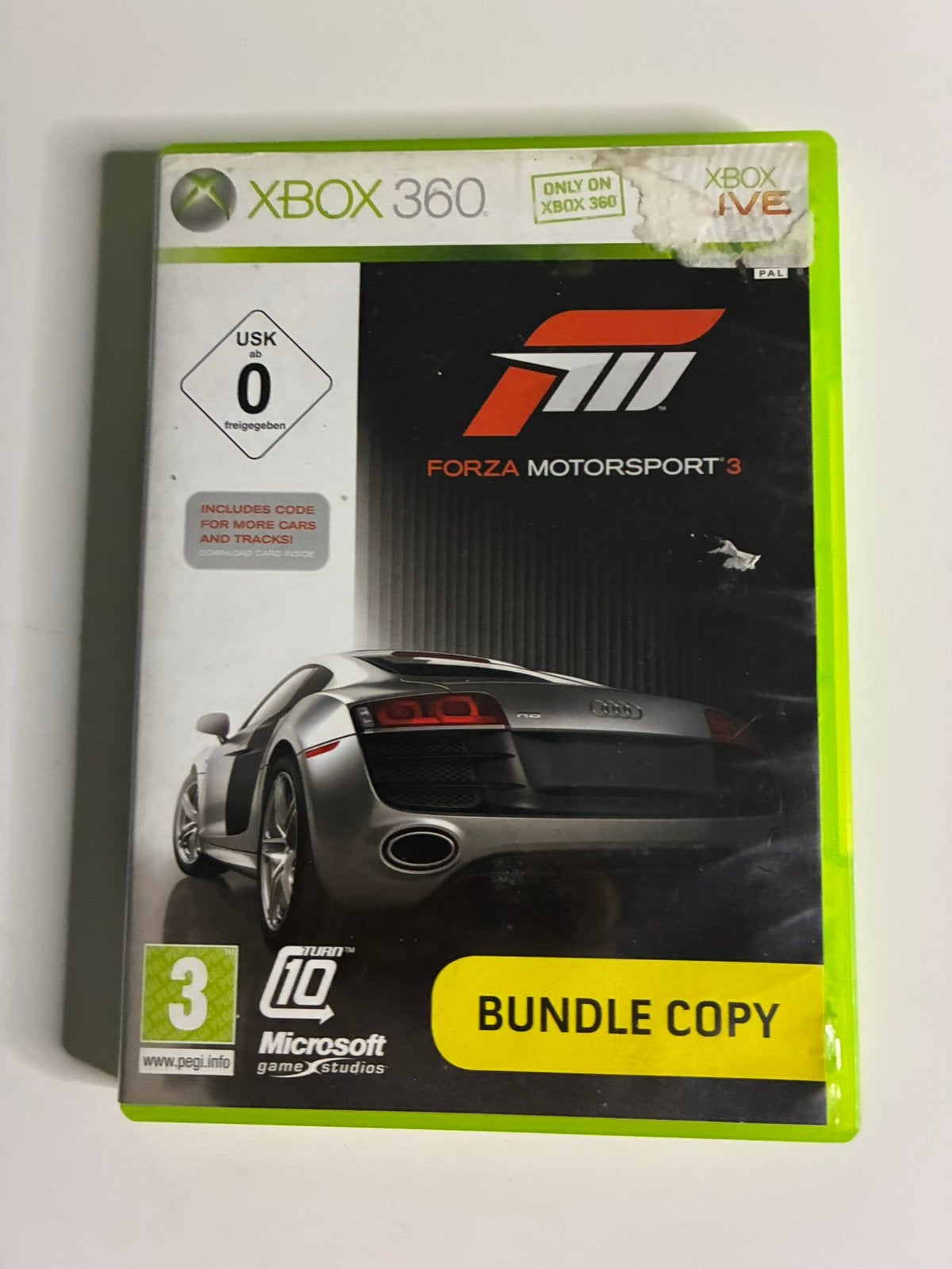 Forza Motorsport 3 Xbox 360 - Racegame, Enlèvement ou Envoi, Comme neuf