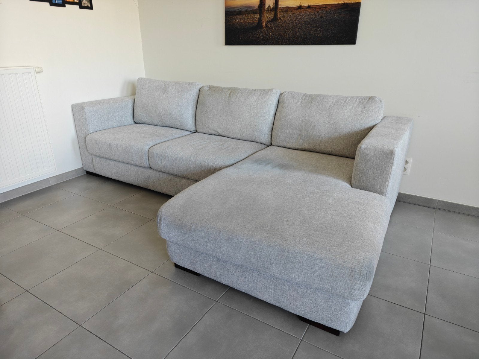 Chaise avec chaise longue, Maison & Meubles, 100 à 125 cm, 250 à 300 cm, Quatre personnes ou plus, Enlèvement