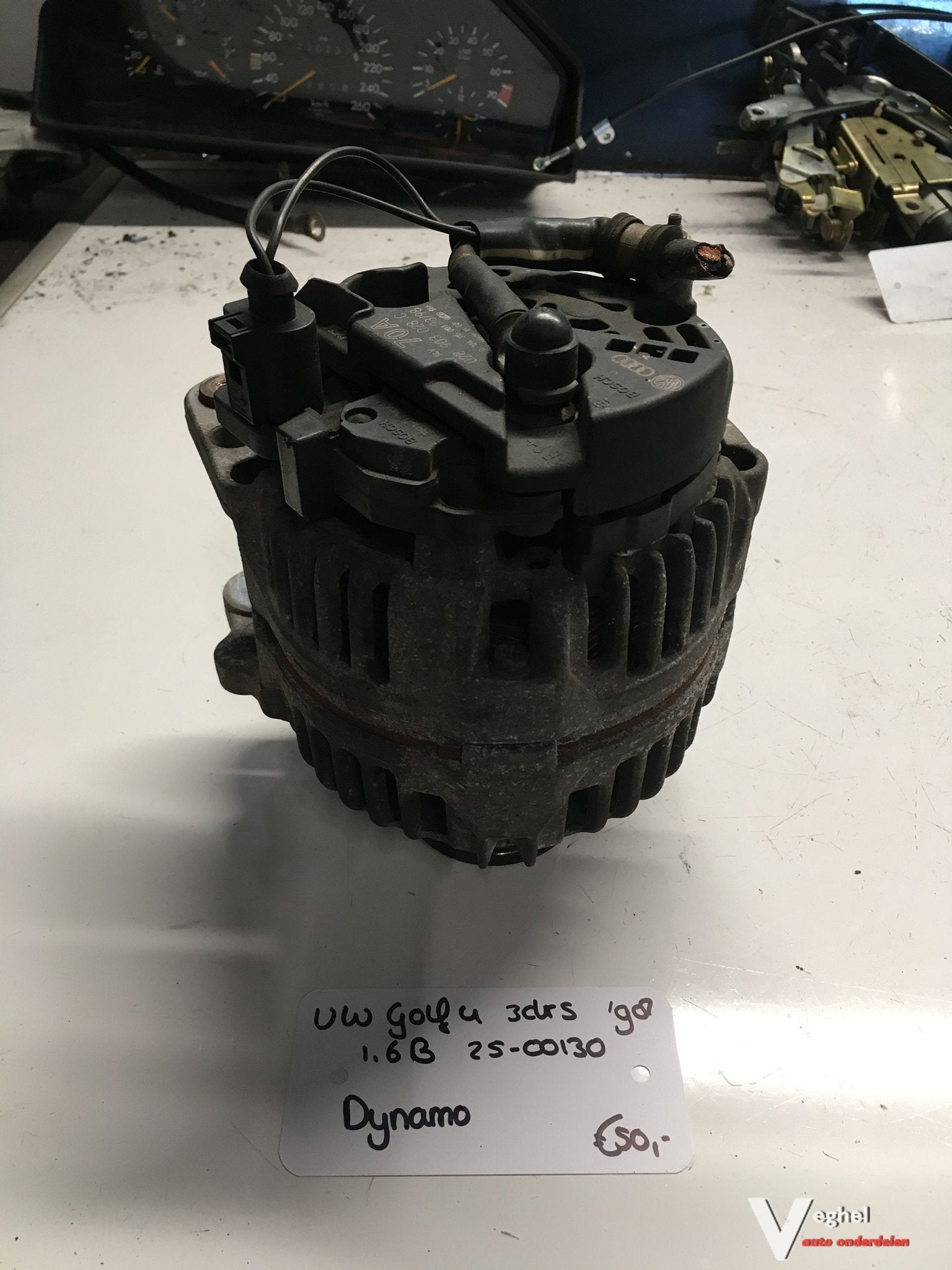 Vw Golf 4 1.6 B 3drs 1998 2500130  Dynamo  028 903 028 C, Auto-onderdelen, Gebruikt, -, -, Ophalen of Verzenden