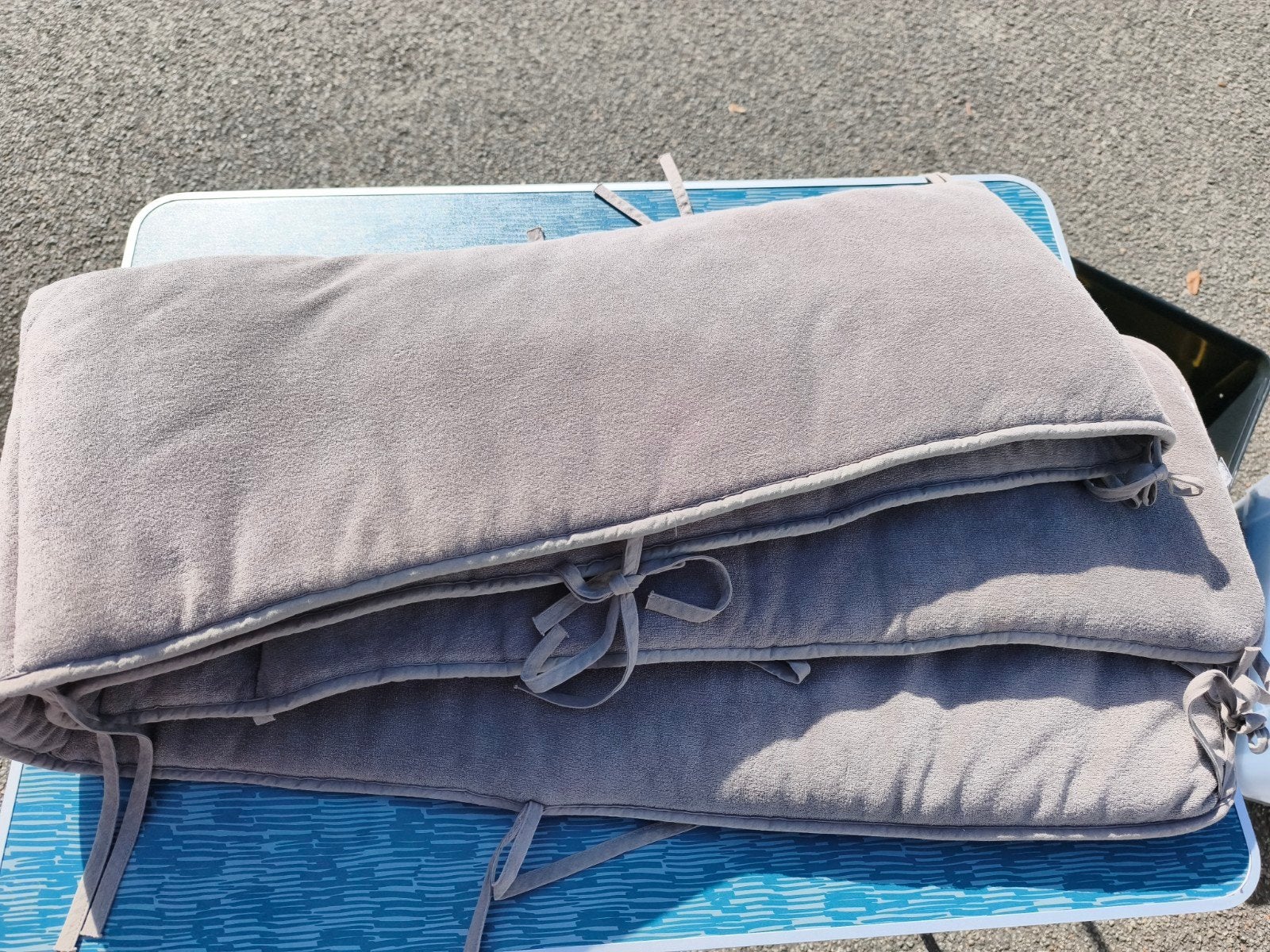 Coussin de lit pour bébé Baby Boum, Enfants & Bébés, Enlèvement ou Envoi, Comme neuf, Rectangulaire, Tapis de parc
