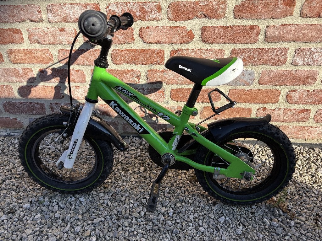 Velo enfant Kawasaki 12 pouces, Enlèvement, Utilisé, Moins de 16 pouces