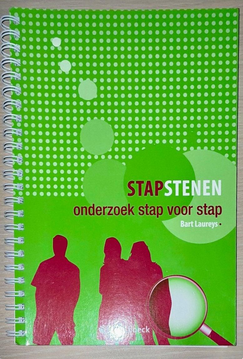 Stapstenen - onderzoek stap voor stap, Bart Laureys, Boeken, Ophalen, Nederlands, Laureys