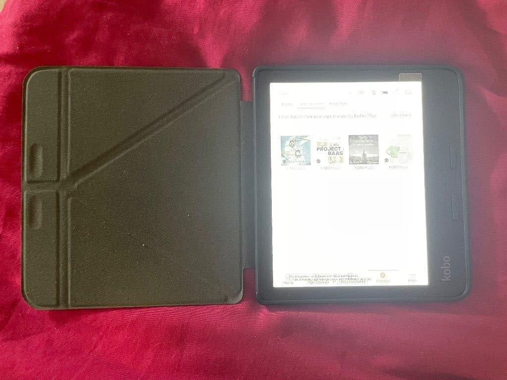 Kobo Libra Colour - Zwart, Computers en Software, Kobo, Ophalen of Verzenden, Zo goed als nieuw, 7 inch