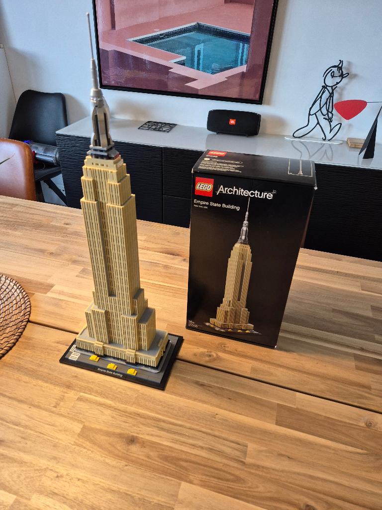 Lego Empire State Building 21046, Ophalen, Compleet, Lego, Architecture