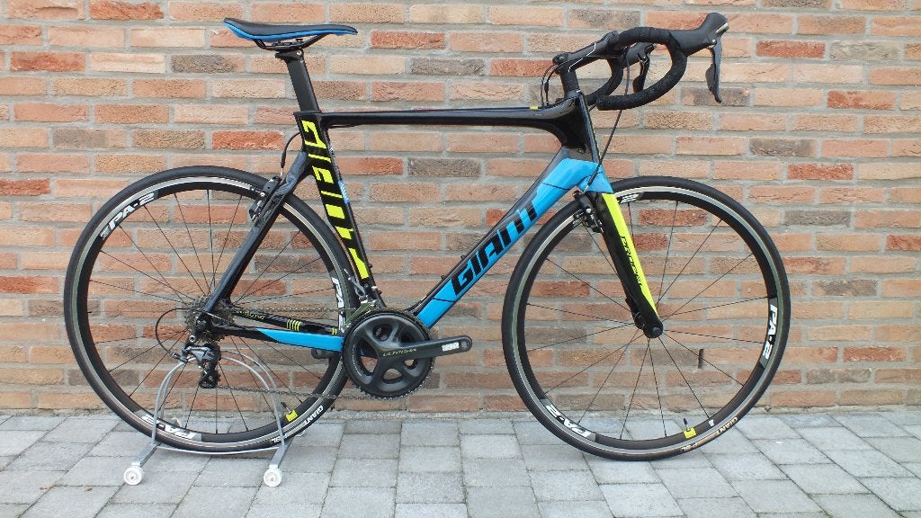 Racefiets Giant Propel Advanced 1 (Carbon), Vélos & Vélomoteurs, Vélos | Vélos de course, Frein sur jante, Enlèvement, 53 à 57 cm